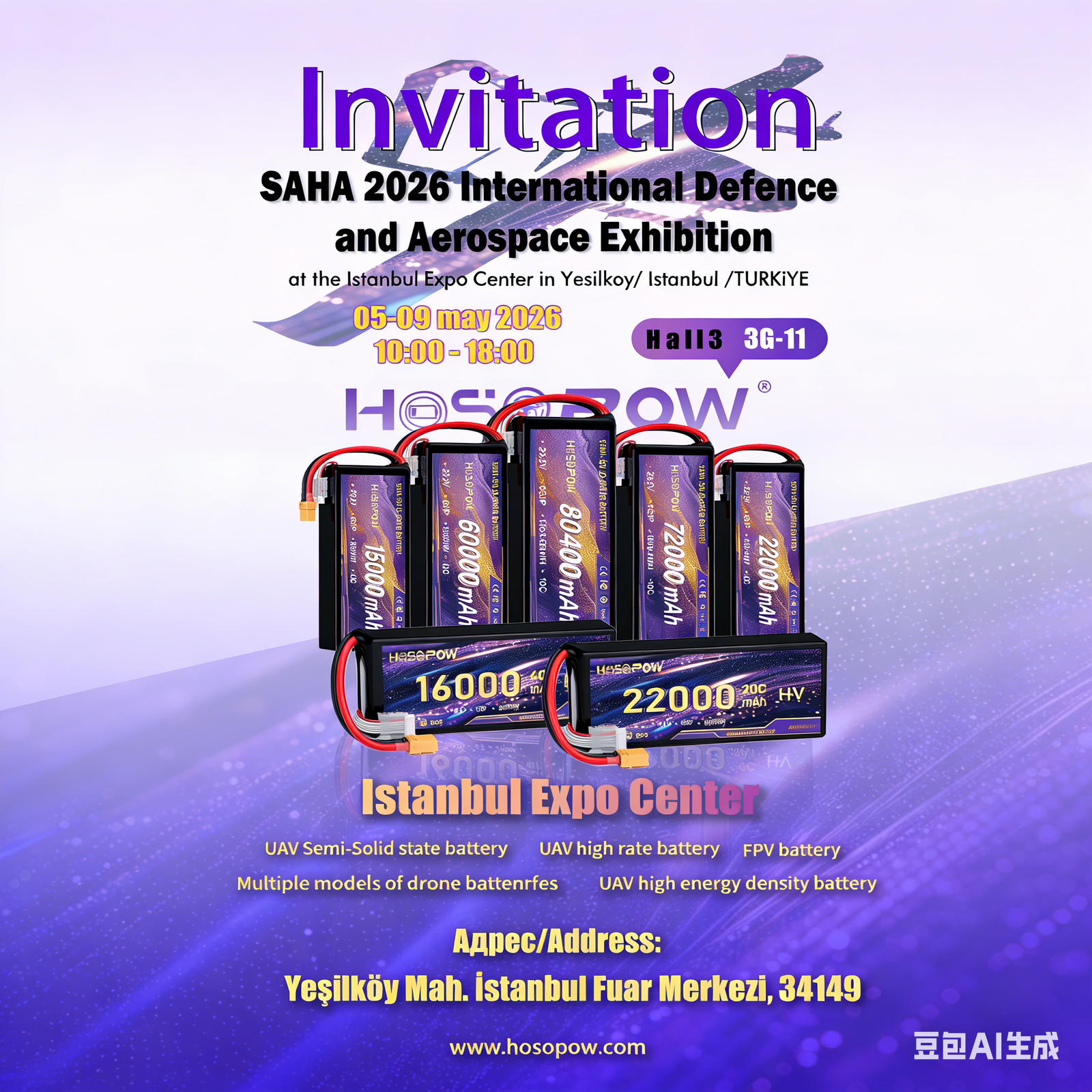 HOSOPOW @ SAHA 2026 Defence & Aerospace Expo!